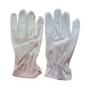 Electrostatic gloves fabric